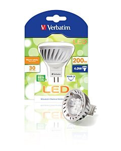 Lâmpada LED Verbatim Foco MR16 GU5.3 4W (20W)