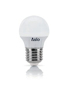 Lâmpada LED ASLO E27 Lustre - Branco Quente - 5W - 400lm