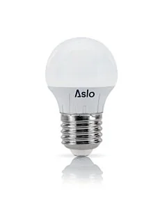 Lâmpada LED ASLO E27 Lustre - Branco Quente - 5W - 400lm