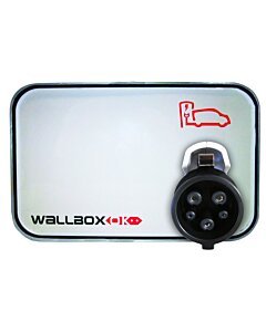 Estação de Carregamento WallboxOK Modo 3 com mangueira SAE J1772 32A