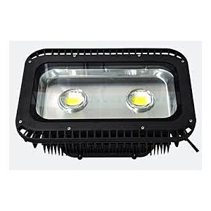 Projector LED Branco Frio c/ F.A. Mean Well 200W (600W)