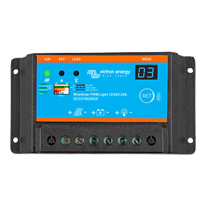 Regulador Victron BlueSolar PWM Light 12/24-20