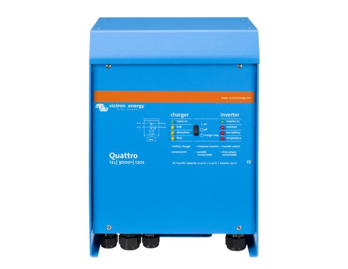 Inversor Victron Quattro 12/3000/120-50/50