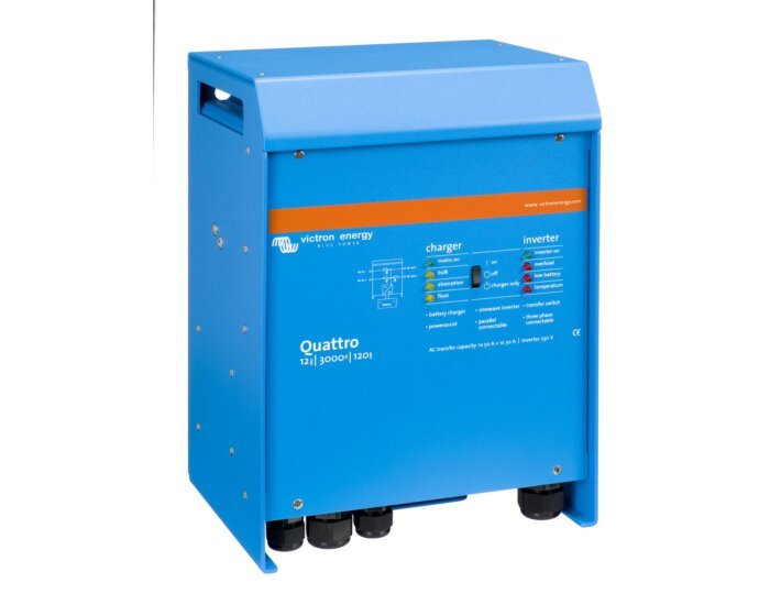 Inversor Victron Quattro 12/3000/120-50/50
