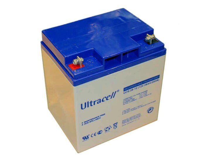 Bateria Chumbo "Deep Cycle" GEL Ultracell 12V 28Ah - UCG28-12