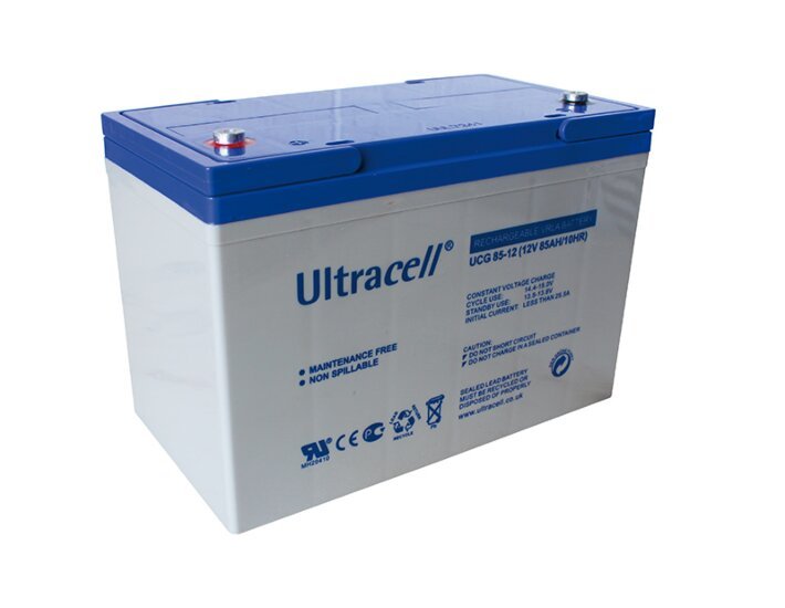 Bateria Chumbo "Deep Cycle" GEL Ultracell 12V 85Ah - UCG85-12