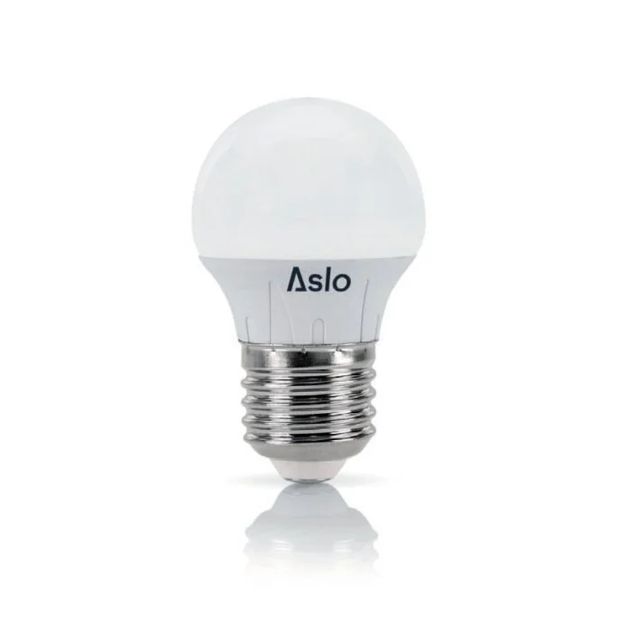 Lâmpada LED ASLO E27 Lustre - Branco Frio - 5W - 400lm