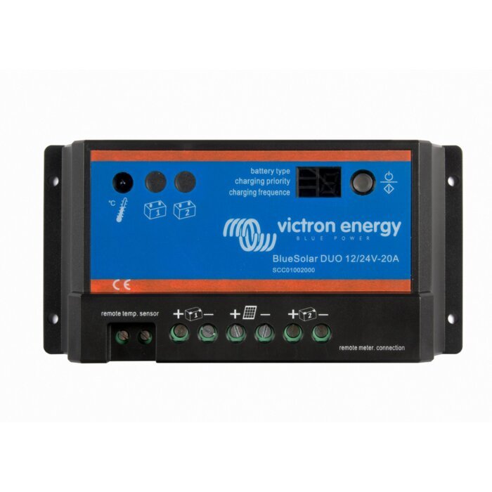 Regulador Victron BlueSolar PWM DUO 12/24-20