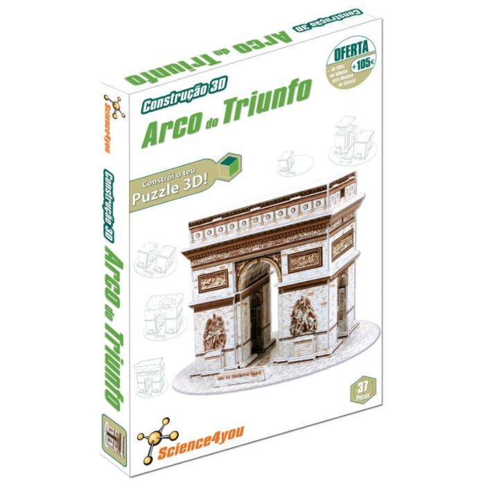 Construção 3D Arco do Triunfo