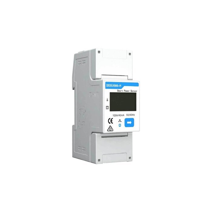 Sensor de potência inteligente DDSU666‑H 1‑Ph 100A da Huawei