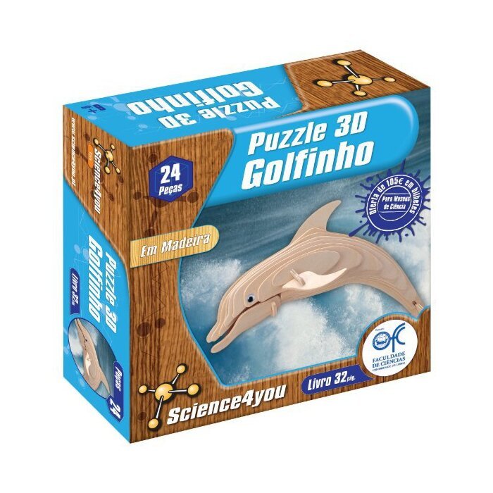 Puzzle 3D Madeira Golfinho