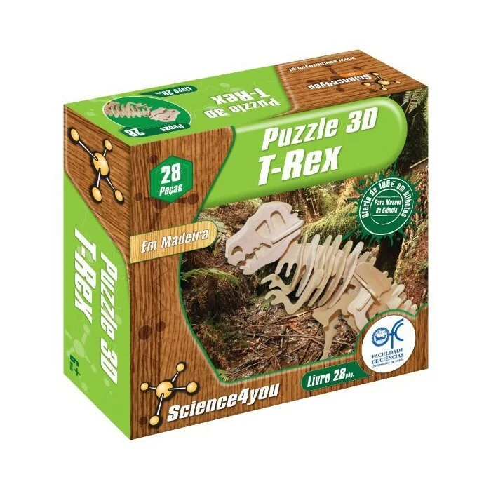 Puzzle 3D Madeira T-Rex
