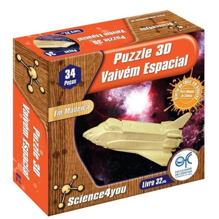 Puzzle 3D Vaivém Espacial