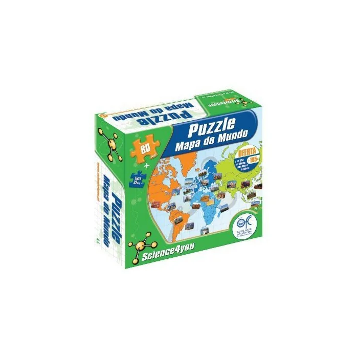 Puzzle Mapa do Mundo