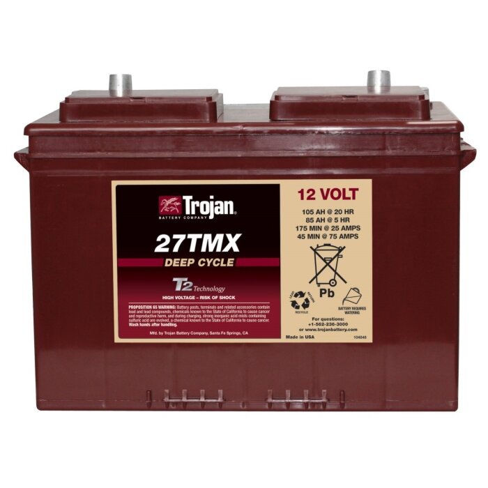 Bateria Monobloco Trojan 12V 27TMX