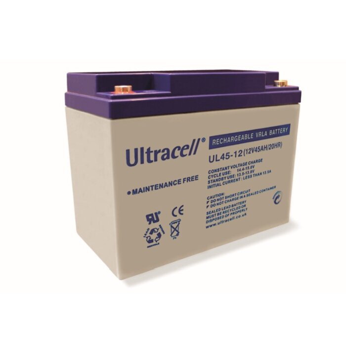 Bateria Chumbo Ultracell 12V 45Ah - UL45-12