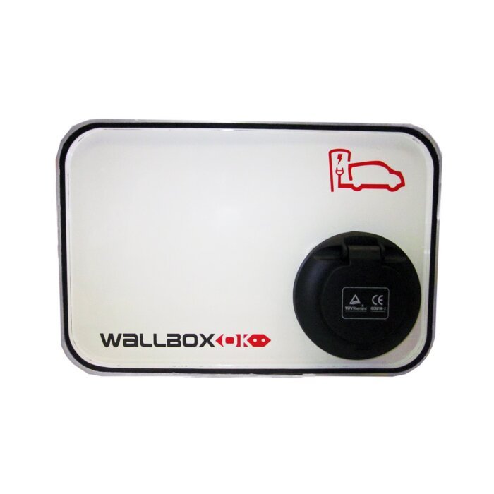 Estação de Carregamento WallboxOK Modo 3 com conector Mennekes 32A Trifásico