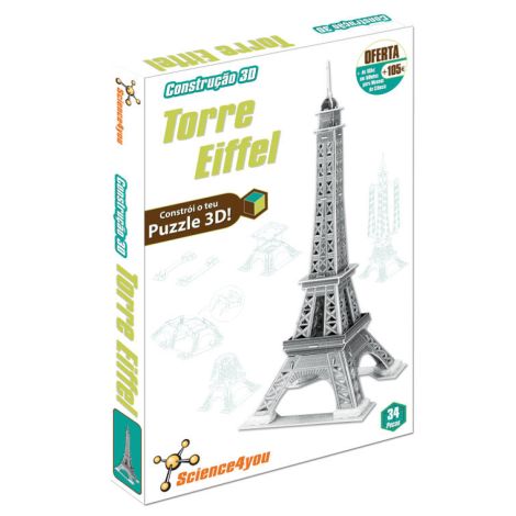 Construção 3D Torre Eiffel