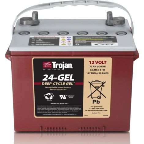 Bateria Monobloco Trojan 12V 24-GEL