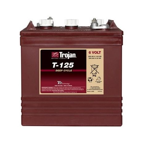 Bateria Monobloco Trojan 6V T-125