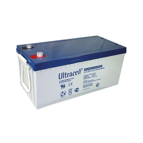 Bateria Chumbo "Deep Cycle" GEL Ultracell 12V 200Ah - UCG200-12