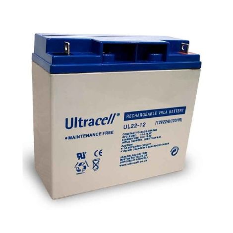 Bateria Chumbo Ultracell 12V 22Ah - UL22-12