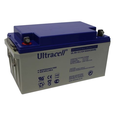 Bateria Chumbo Ultracell 12V 65Ah - UL65-12