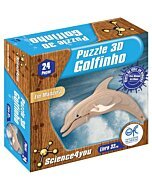 Puzzle 3D Madeira Golfinho