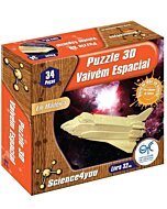 Puzzle 3D Vaivém Espacial