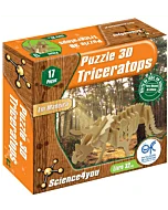 Puzzle 3D Triceratops